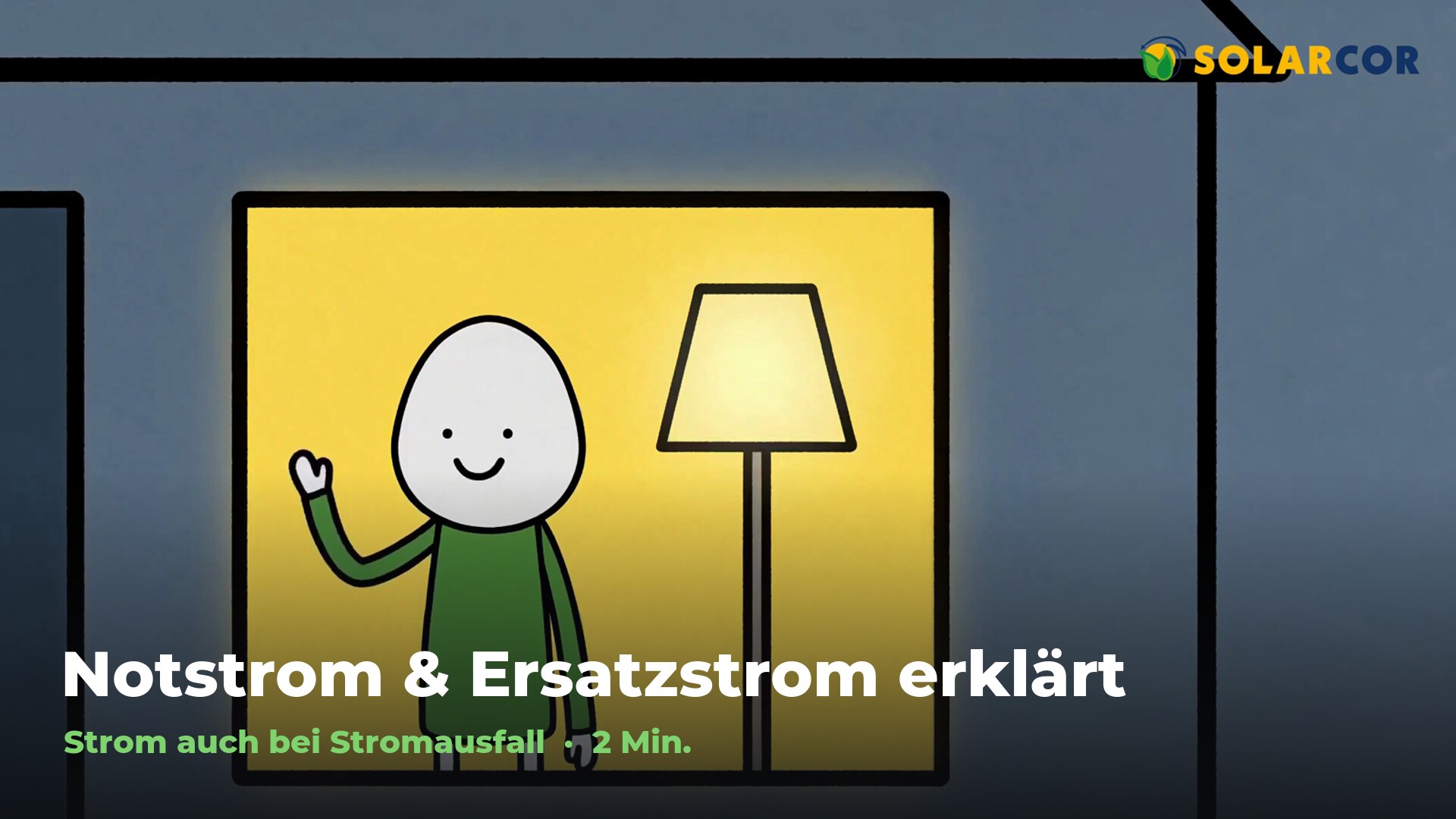 Not- und Ersatzstrom – Erklärvideo